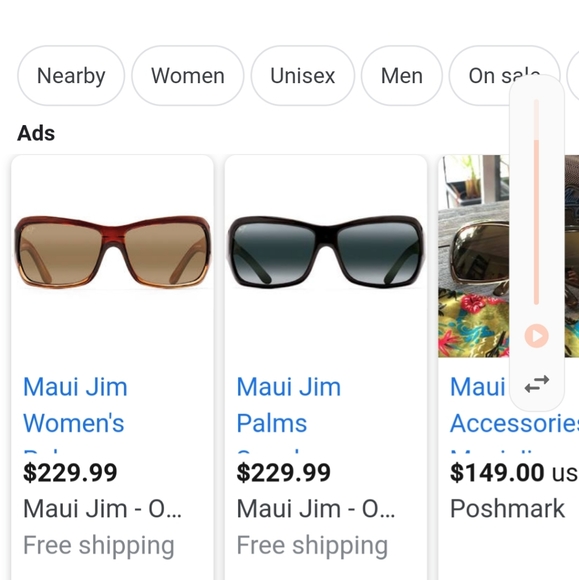 Maui Jim MJ111 Palms Sunglasses - Picture 7 of 7